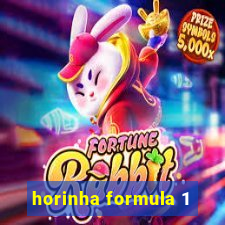 horinha formula 1